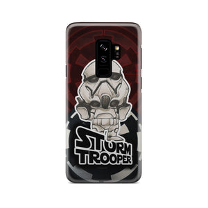 Star Wars Imperial Stormtrooper Middle Finger's Up Phone Case Samsung Galaxy S9 Plus  