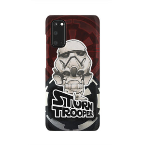 Star Wars Imperial Stormtrooper Middle Finger's Up Phone Case Samsung Galaxy S20  