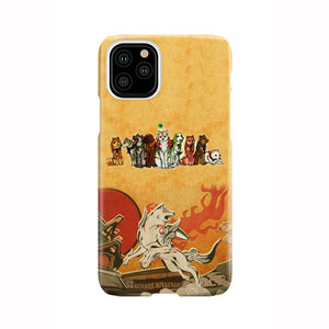 Okami and the Satomi Canine Warriors Phone Case iPhone 11 Pro  