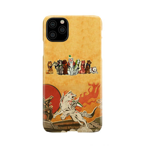 Okami and the Satomi Canine Warriors Phone Case iPhone 11 Pro Max  