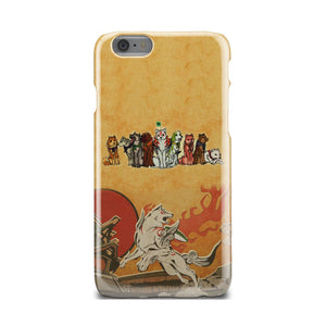 Okami and the Satomi Canine Warriors Phone Case iPhone 6  