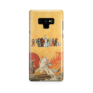 Okami and the Satomi Canine Warriors Phone Case Samsung Galaxy Note 9  
