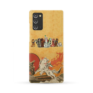 Okami and the Satomi Canine Warriors Phone Case Samsung Galaxy Note 20  