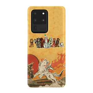 Okami and the Satomi Canine Warriors Phone Case Samsung Galaxy S20 Ultra  