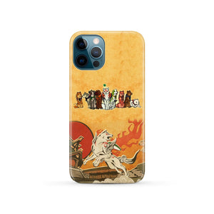 Okami and the Satomi Canine Warriors Phone Case iPhone 12 Pro  