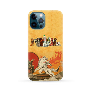 Okami and the Satomi Canine Warriors Phone Case iPhone 12 Pro Max  