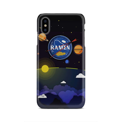 Ramen In Nasa Style Phone Case iPhone Xs Max  