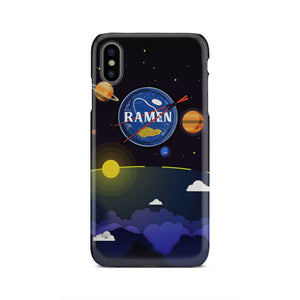 Ramen In Nasa Style Phone Case iPhone Xs Max  