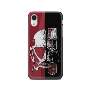 Attack On Titan Phone Case iPhone Xr  