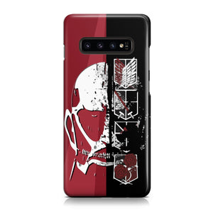 Attack On Titan Phone Case Samsung Galaxy S10 Plus  