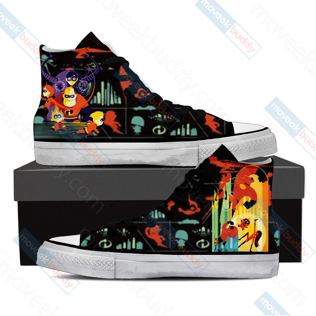 The Incredibles 3D High Top Shoes Men SIZE 36 