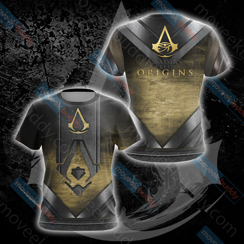 Assassin's Creed Origins Symbol New Collection Unisex 3D T-shirt S  
