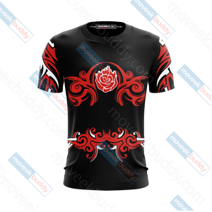 RWBY Ruby Rose Symbol Unisex 3D T-shirt   