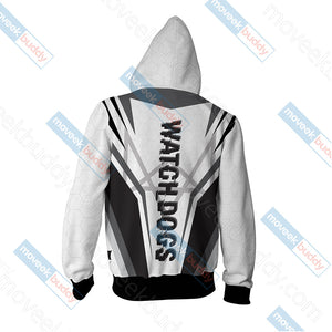 Watch Dogs Unisex 3D T-shirt Zip Hoodie Beach Shorts   