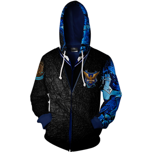 Ravenclaw Harry Potter Zip Up Hoodie   