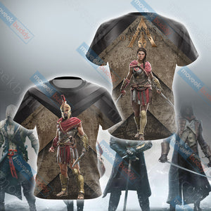 Assassin's Creed Odyssey New Collection Unisex 3D T-shirt S  