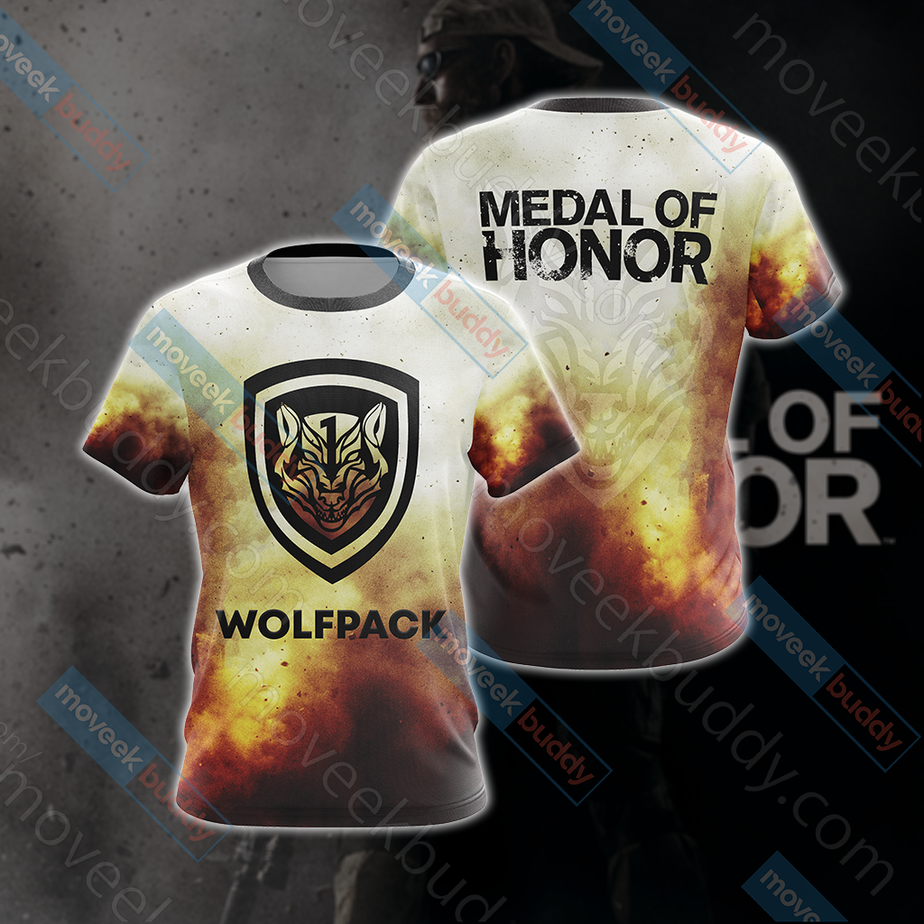 Medal of Honor - Wolfpack Unisex 3D T-shirt S  