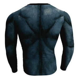 The Incredible Hulk Cosplay Long Sleeve Compression T-shirt   