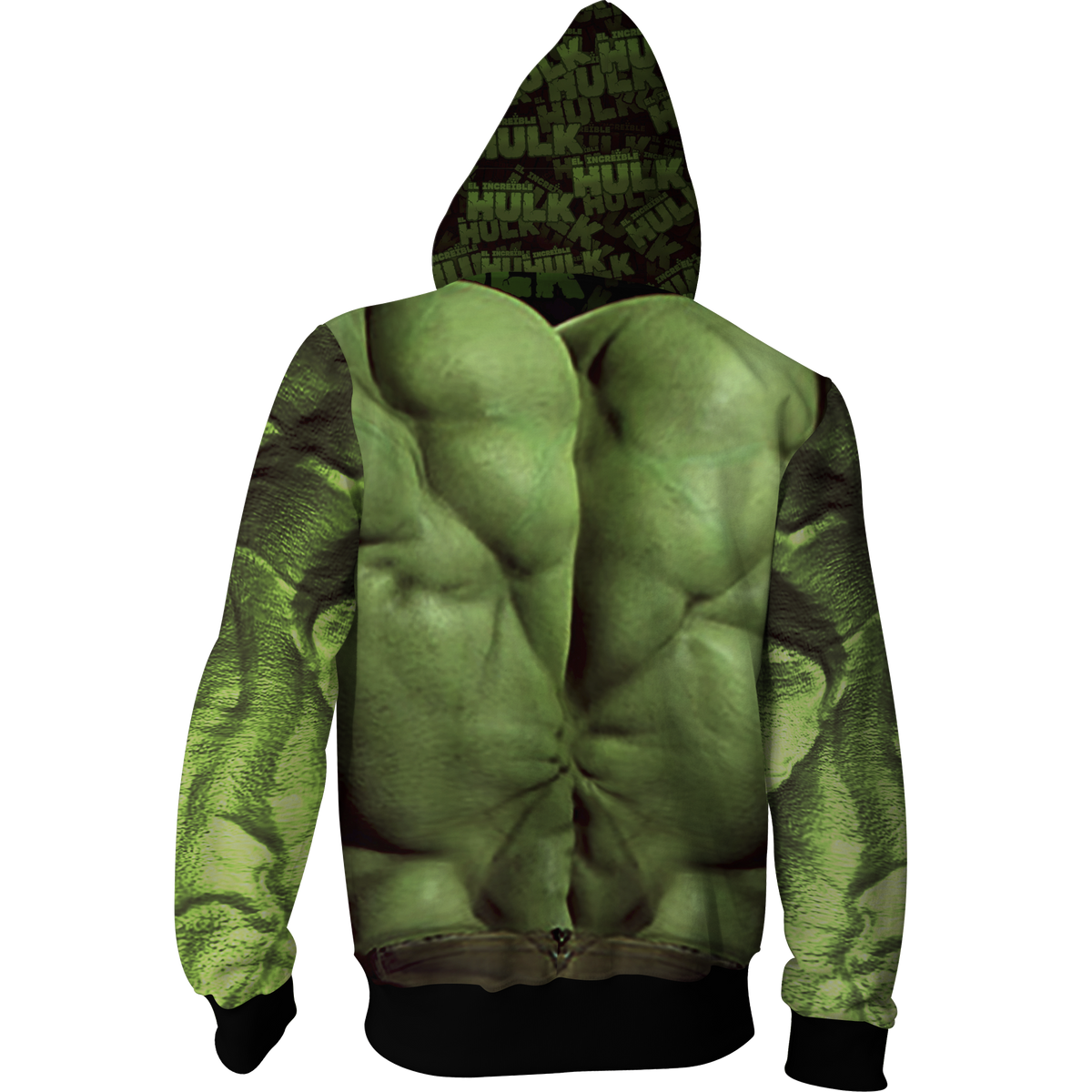 Hulk Cosplay Zip Up Hoodie Jacket MoveekBuddyShop