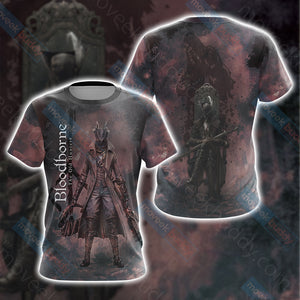 Bloodborne - The Hunter New Unisex 3D T-shirt 4XL  