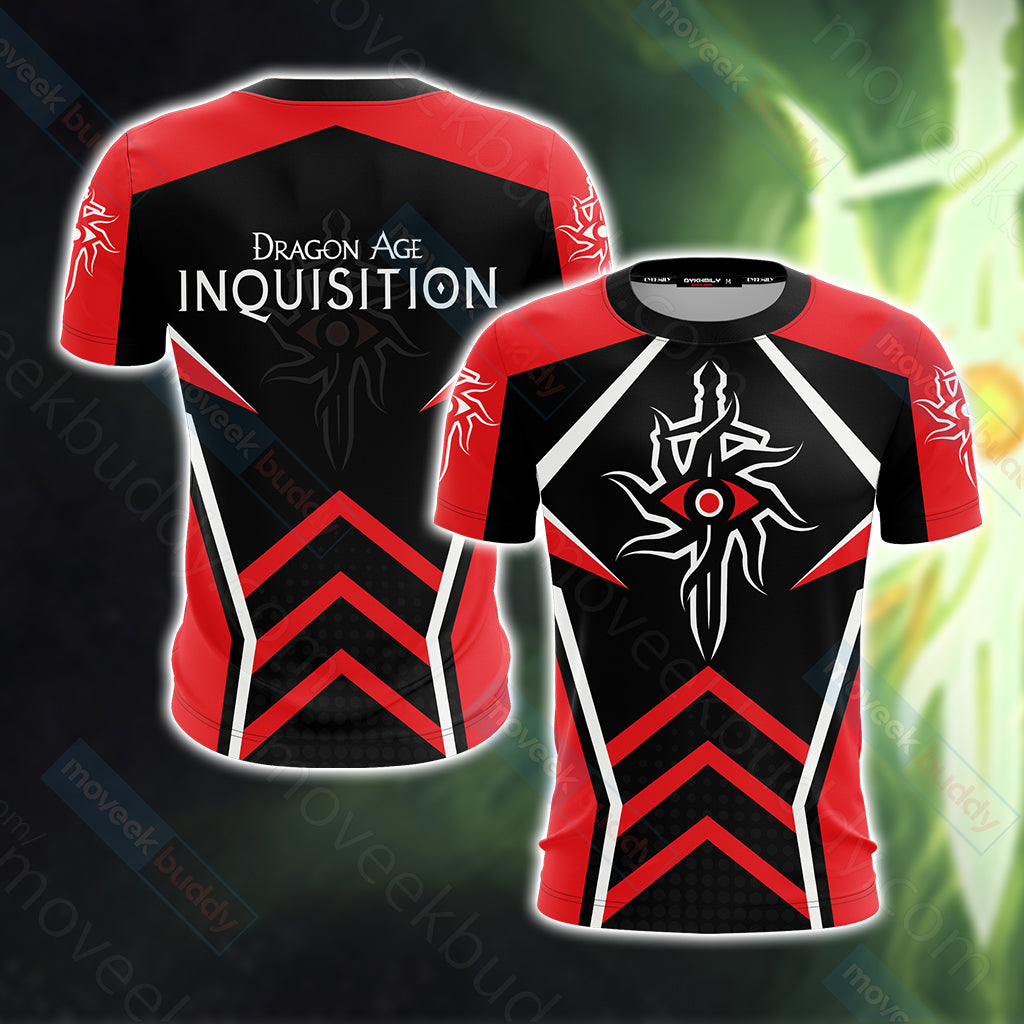 Dragon Age Inquisition Unisex 3D T-shirt US/EU S (ASIAN L)  