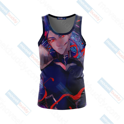 Fate/Stay Night Lancer Unisex 3D T-shirt   