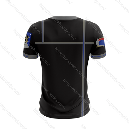 Babylon 5 Army Of Light Uniform Cosplay Unisex 3D T-shirt   