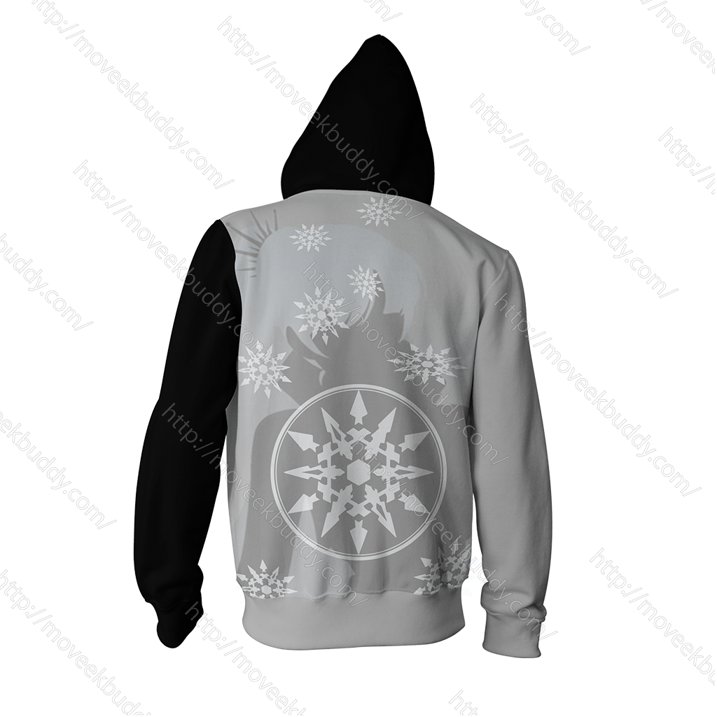 RWBY Weiss Schnee Zip Up Hoodie   