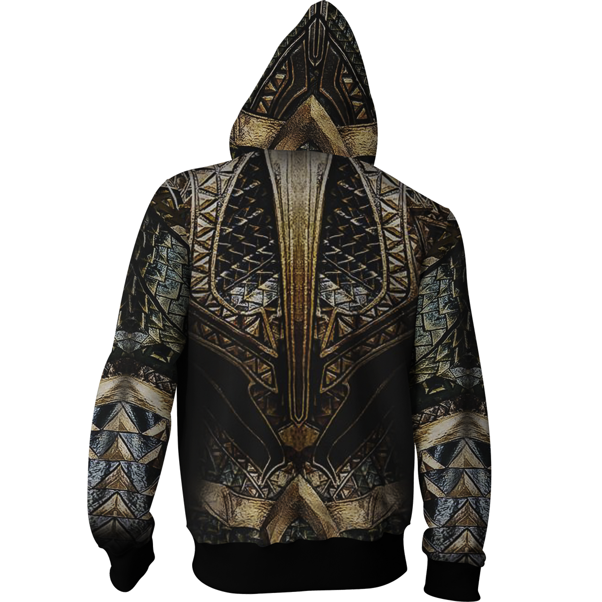 Aquaman Cosplay Zip Up Hoodie Jacket MoveekBuddyShop