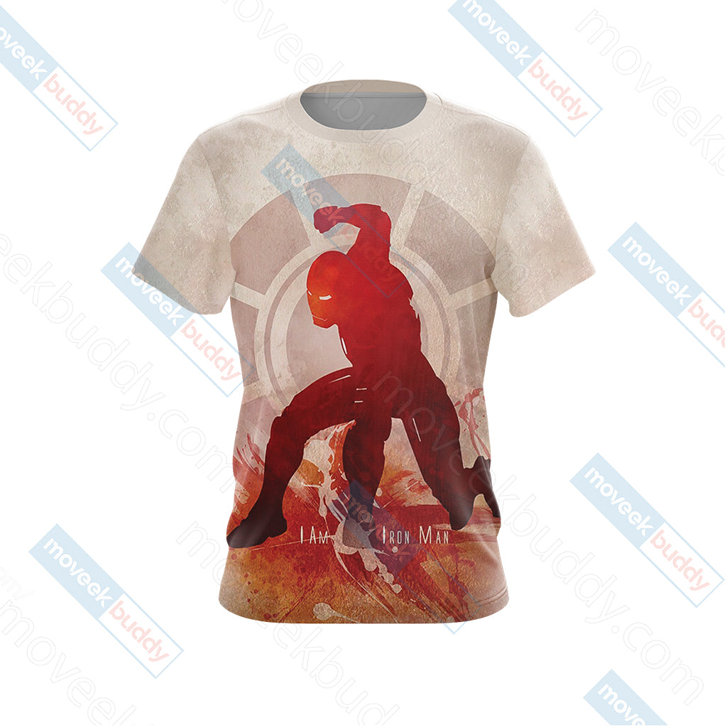 Iron man Unisex 3D T-shirt   