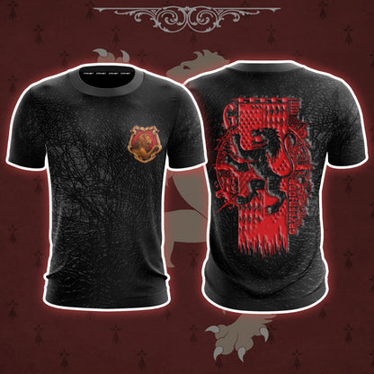 The Gryffindor Lion Harry Potter 3D T-shirt T-shirt S 
