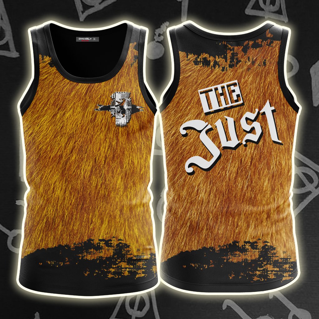 The Just Hufflepuff Harry Potter Unisex 3D T-shirt Tank Top S 