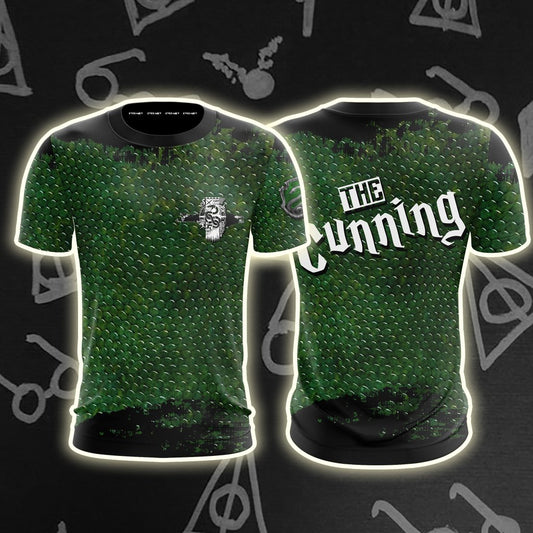 The Cunning Slytherin Harry Potter Unisex 3D T-shirt   