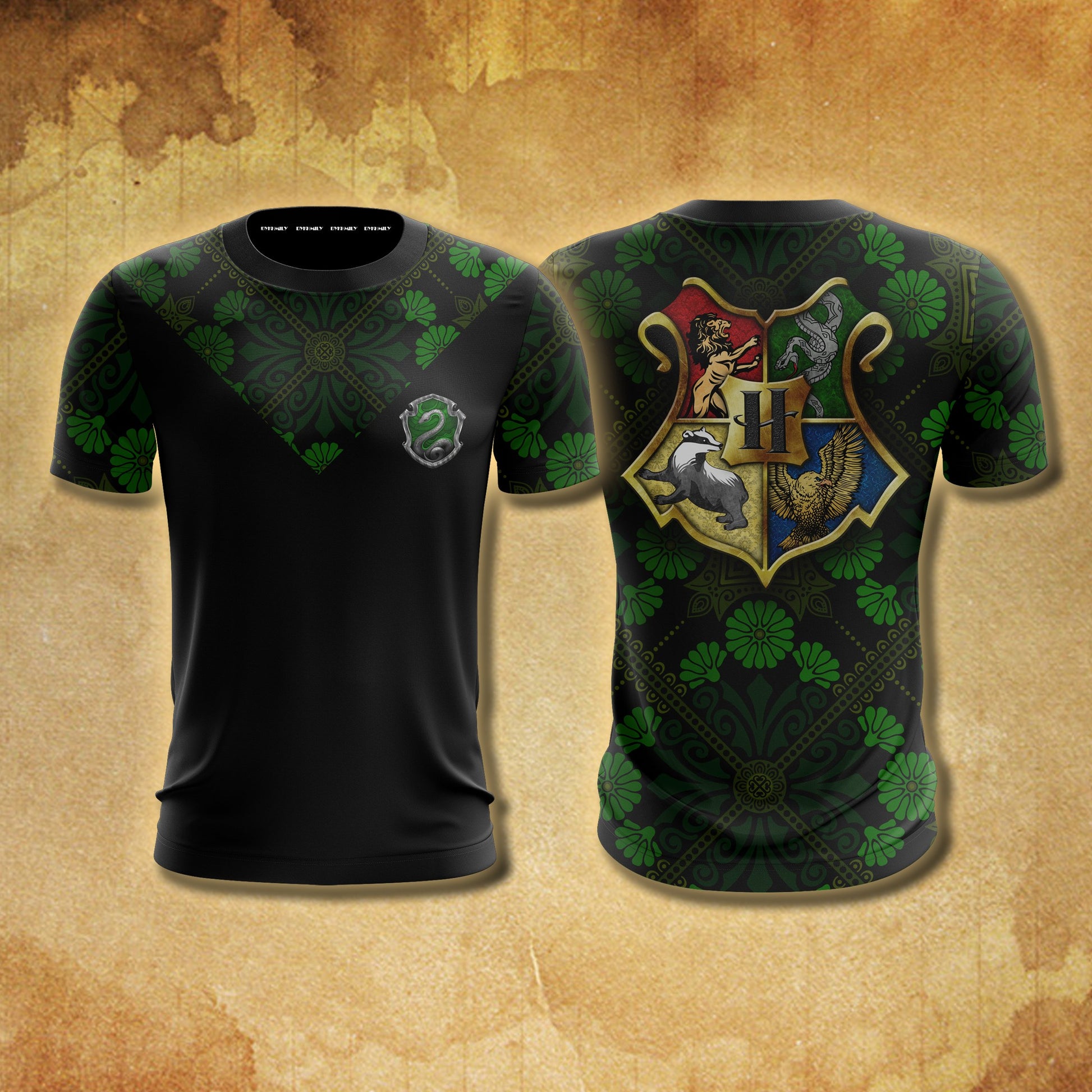 Slytherin House Harry Potter New Collection Unisex 3D T-shirt   