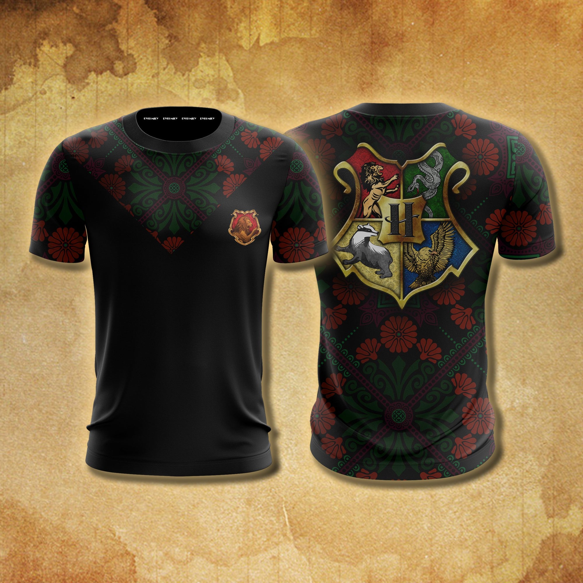 Gryffindor House Harry Potter New Collection Unisex 3D T-shirt   