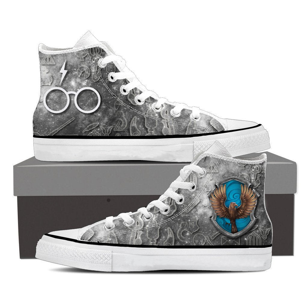 The Ravenclaw Eagle Harry Potter High Top Shoes SIZE 29