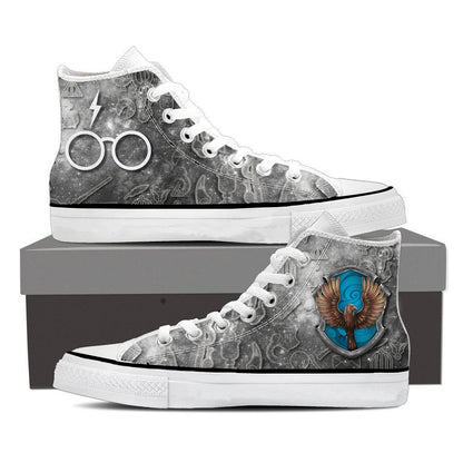 The Ravenclaw Eagle Harry Potter High Top Shoes SIZE 29