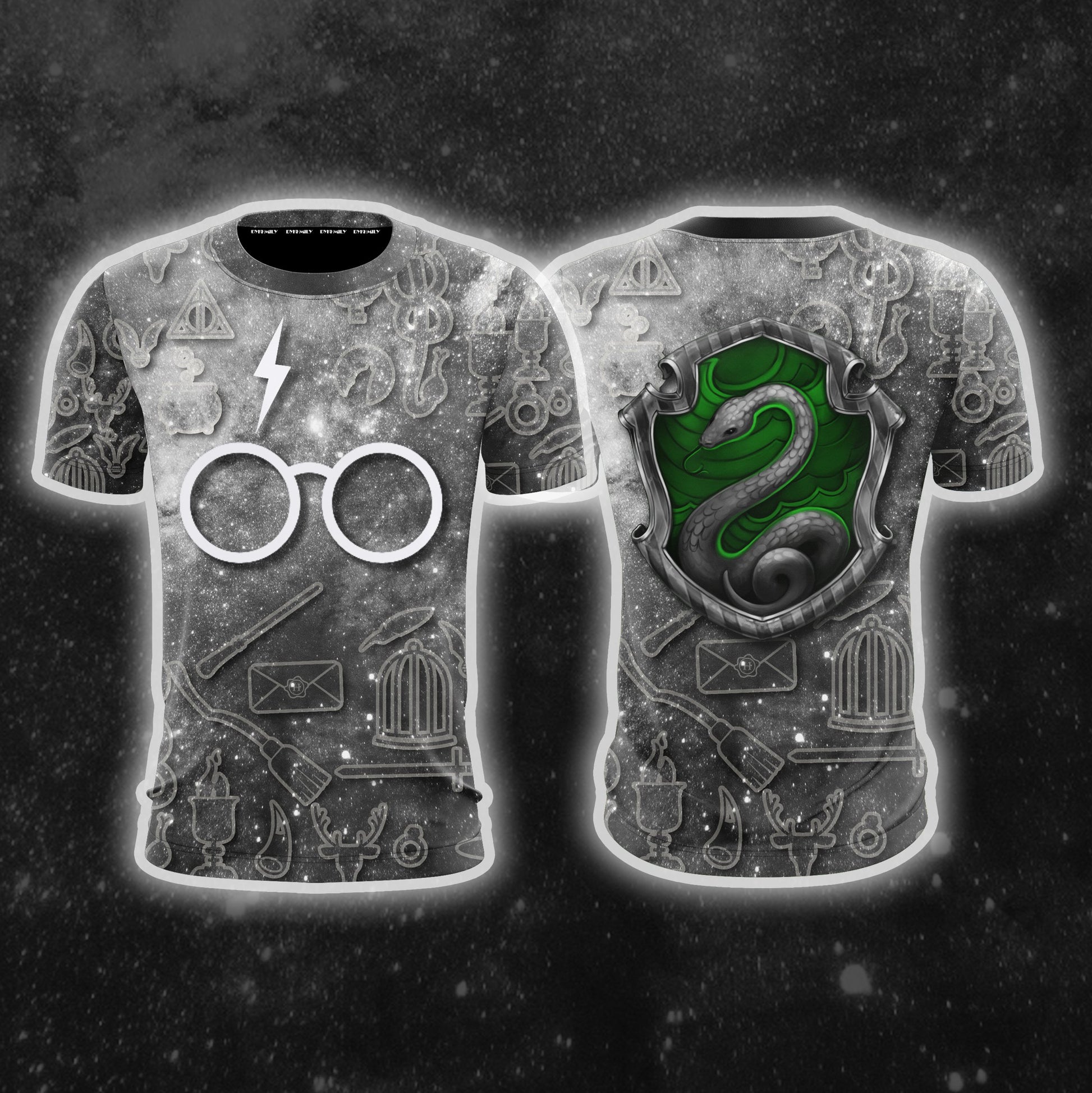 Slytherin Logo Harry Potter New Collection Unisex 3D T-shirt   