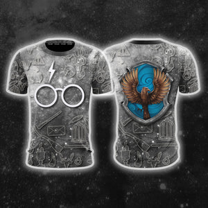 Ravenclaw Logo Harry Potter New Collection Unisex 3D T-shirt   
