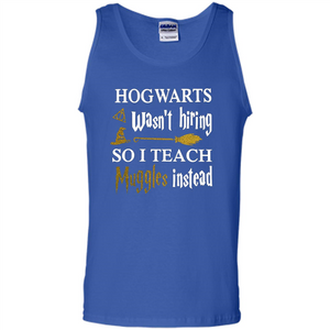 I Teach Muggles Instead T-shirt Royal S 