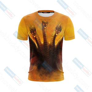 Godzilla King Of The Monsters  - Ghidorah Unisex 3D T-shirt   