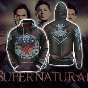 Supernatural Unisex 3D T-shirt Hoodie S 