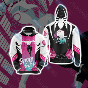 Spider-Gwen Unisex 3D T-shirt Hoodie S 