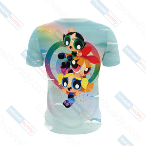 The Powerpuff Girls New Look Unisex 3D T-shirt   