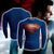 Superman Christopher Reeve Cosplay Long Sleeve Compression T-shirt US/EU XXS  