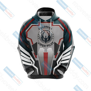 Battlestar Galactica New Unisex 3D T-shirt   