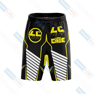 Luke Cage Symbol Beach Shorts   