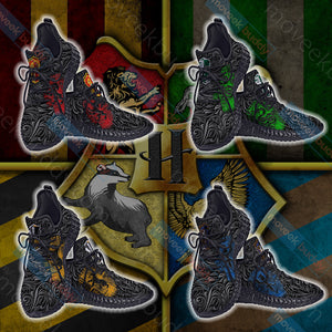 Hufflepuff Harry Potter Yeezy Shoes   