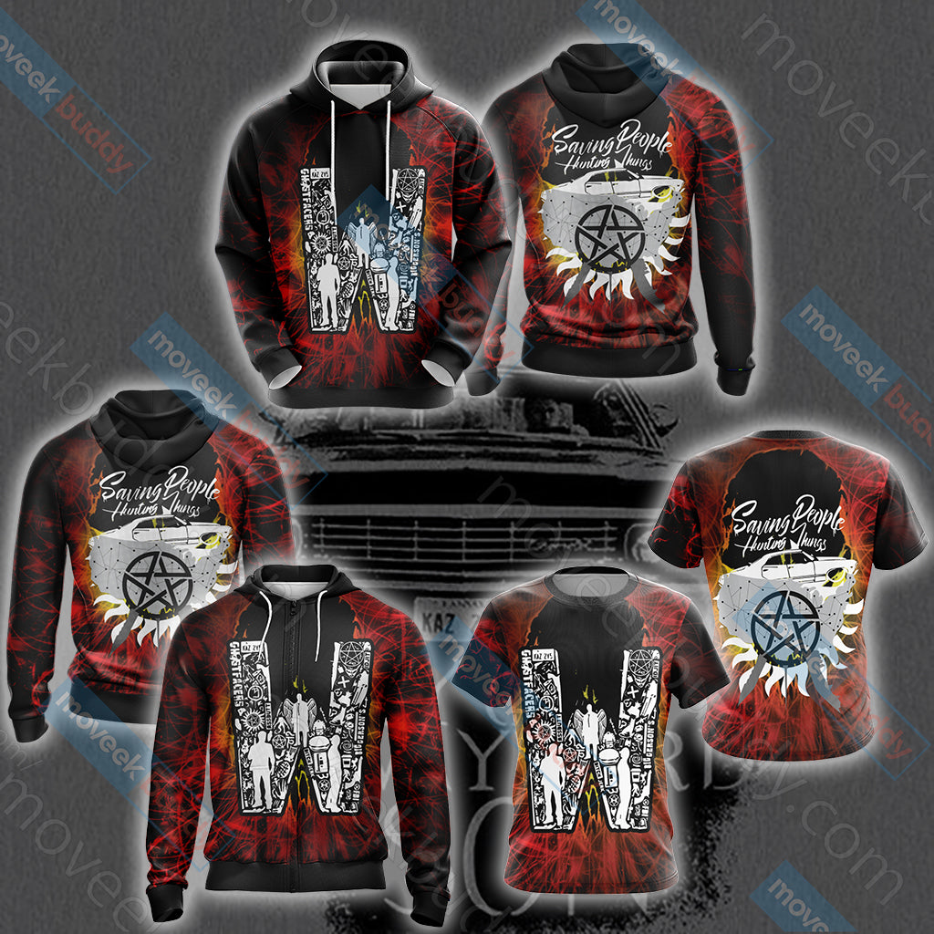 Supernatural - New Version Unisex 3D T-shirt   