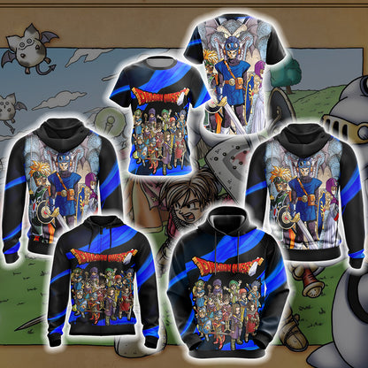 Dragon Quest New Style Unisex 3D T-shirt   